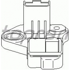 721 685 TOPRAN Датчик частоты вращения, управление двигателем