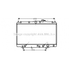 HDA2110 AVA Радиатор, охлаждение двигателя