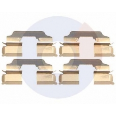 2359 CARRAB BRAKE PARTS Комплектующие, колодки дискового тормоза