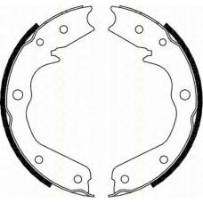 8100 24002 TRISCAN Комплект тормозных колодок, стояночная тормозная с