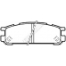 FBP3127 FIRST LINE Комплект тормозных колодок, дисковый тормоз