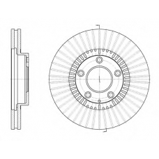 D6898.10 WOKING Тормозной диск
