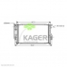 31-1435 KAGER Радиатор, охлаждение двигателя