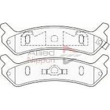 CBP3807 COMLINE Комплект тормозных колодок, дисковый тормоз