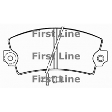 FBP1068 FIRST LINE Комплект тормозных колодок, дисковый тормоз