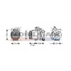 6058K257 SCHLIECKMANN Компрессор, кондиционер