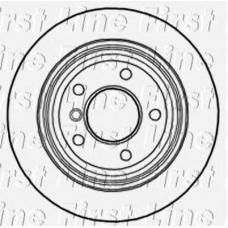 FBD1904 FIRST LINE Тормозной диск