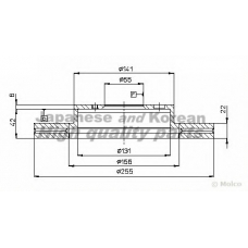 T602-30 ASHUKI Тормозной диск