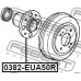 0382-EUA50R FEBEST Ступица колеса