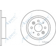 DSK2538 APEC Тормозной диск
