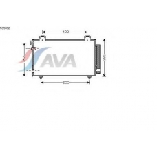 TO5392 AVA Конденсатор, кондиционер