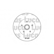 DF1524 TRW Тормозной диск
