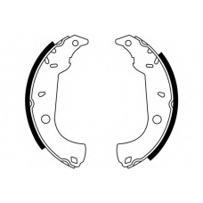 S317 SIMER Комплект тормозных колодок