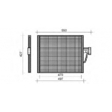 QCN140 QUINTON HAZELL Конденсатор, кондиционер