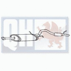 SZ97P KLARIUS Глушитель выхлопных газов конечный