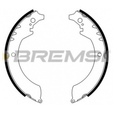 GF0679 BREMSI Комплект тормозных колодок