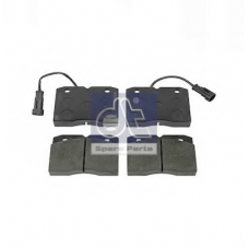 7.92624 DIESEL TECHNIC Комплект тормозных колодок, дисковый тормоз