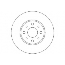 NBD1763 NATIONAL Тормозной диск