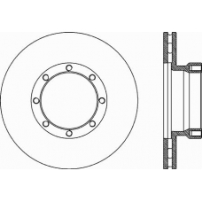 DSX1005.20 ROADHOUSE Тормозной диск