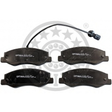 12417 OPTIMAL Комплект тормозных колодок, дисковый тормоз