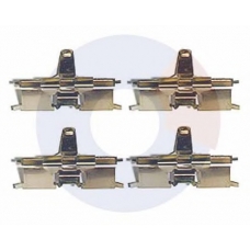 2425 CARRAB BRAKE PARTS Комплектующие, колодки дискового тормоза