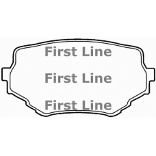 FBP3222 FIRST LINE Комплект тормозных колодок, дисковый тормоз