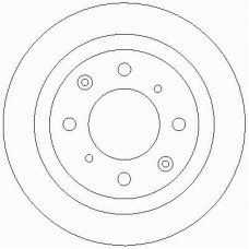 D2196 ROULUNDS Тормозной диск