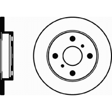 MDC1231 MINTEX Тормозной диск