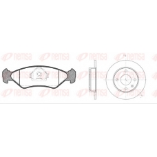 8285.00 REMSA Комплект тормозов, дисковый тормозной механизм