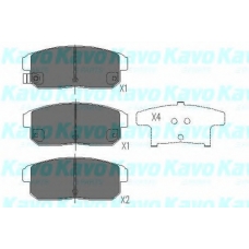KBP-4547 KAVO PARTS Комплект тормозных колодок, дисковый тормоз