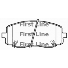 FBP3546 FIRST LINE Комплект тормозных колодок, дисковый тормоз