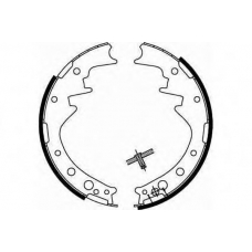 GS8170 TRW Комплект тормозных колодок