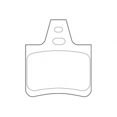 WBP20162A WAGNER LOCKHEED Комплект тормозных колодок, дисковый тормоз