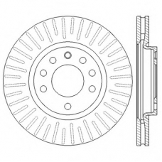 562582BC BENDIX Тормозной диск