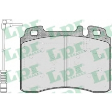 05P423A LPR Комплект тормозных колодок, дисковый тормоз