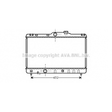 TO2140 Prasco Радиатор, охлаждение двигателя