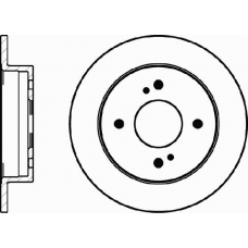 MDC1143 MINTEX Тормозной диск