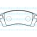 BP-6592 KAVO PARTS Комплект тормозных колодок, дисковый тормоз