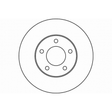 MDC1270 MINTEX Тормозной диск