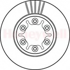 561798B BENDIX Тормозной диск