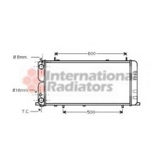 03002051 VAN WEZEL Радиатор, охлаждение двигателя