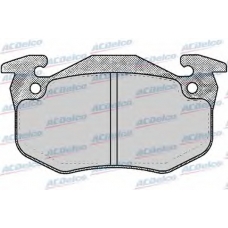 AC058484D AC Delco Комплект тормозных колодок, дисковый тормоз