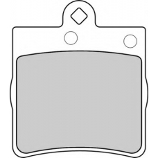 DBP221311 DURON Комплект тормозных колодок, дисковый тормоз