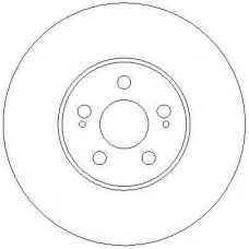 AC2549D AC Delco Тормозной диск
