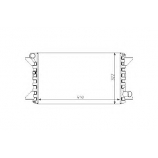 QER1030 QUINTON HAZELL Радиатор, охлаждение двигателя