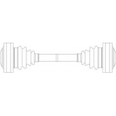 BW3016 General Ricambi Приводной вал