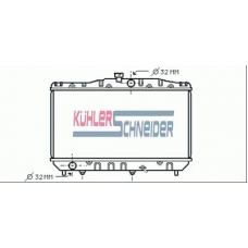 3201201 KUHLER SCHNEIDER Радиатор, охлаждение двигател