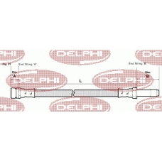 LH0192 DELPHI Тормозной шланг