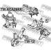 TM-ACA28RR FEBEST Подвеска, двигатель