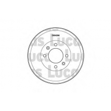 DB4096 TRW Тормозной барабан